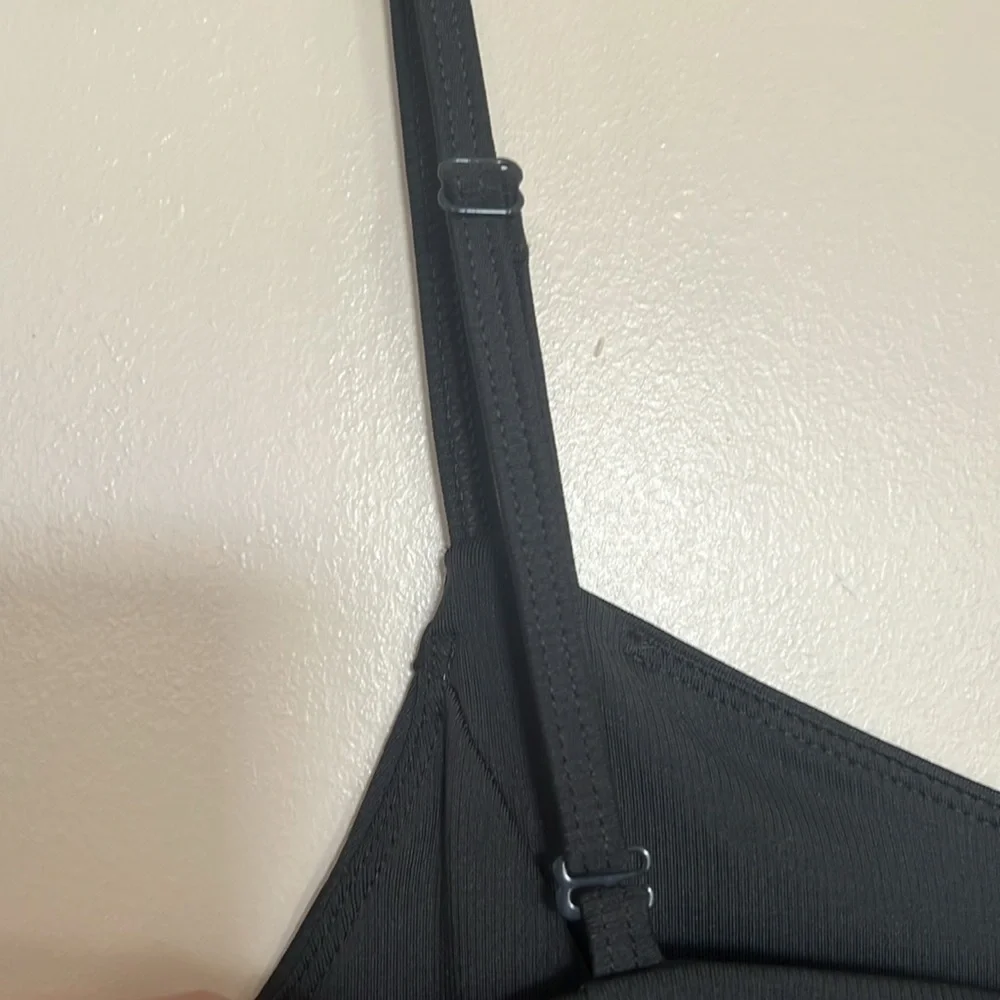 UpWest Dark Charcoal Gray Sleeveless Pilates Perfect Athletic Romper NWT Size M